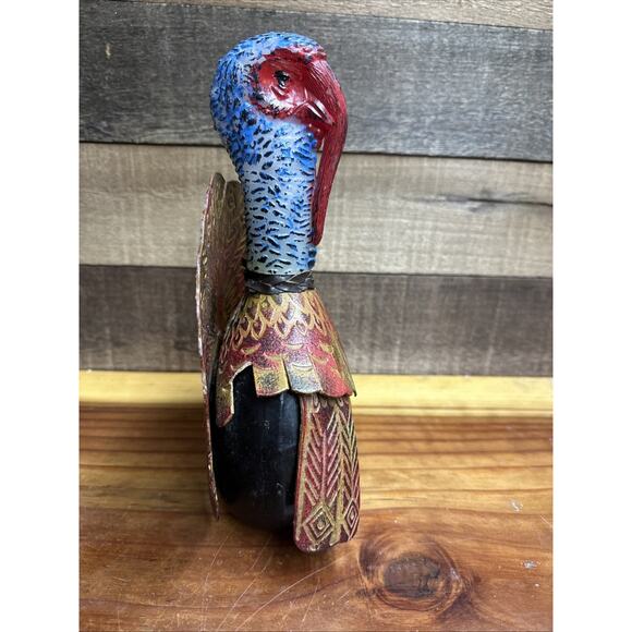 Rare Turkey Leather Wrapped Casa Bento Vino Rosso Decanter Italy - Picture 5 of 7